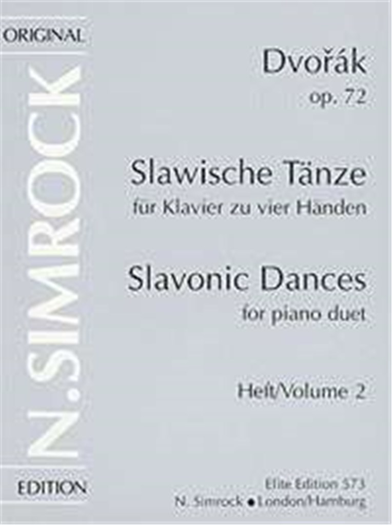 Slavonic Dances op. 72 Heft 2